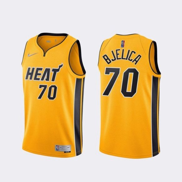 Shorts Heat Nemanja Bjelica 221 Gold Jersey Poshmark